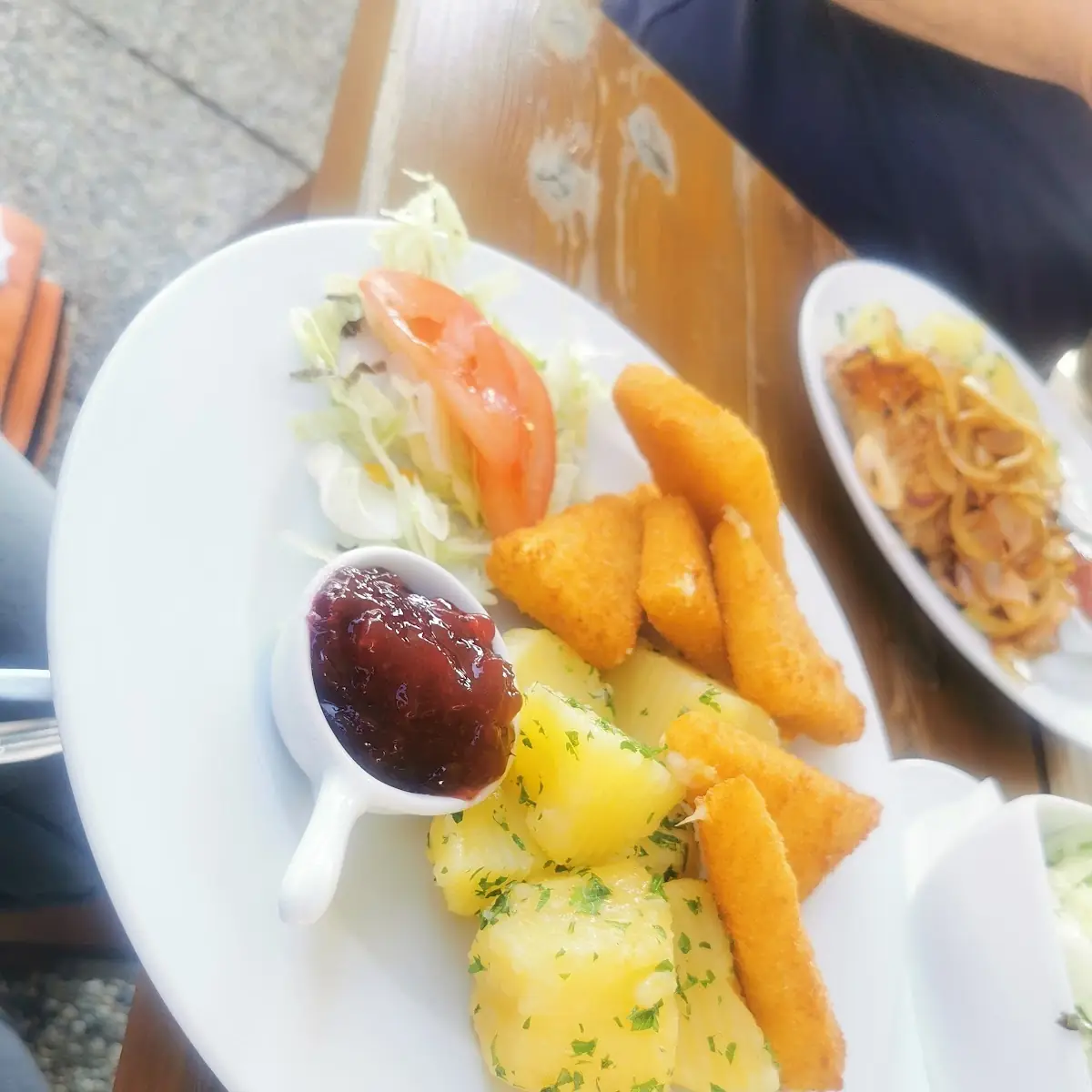 Gebackener Camembert