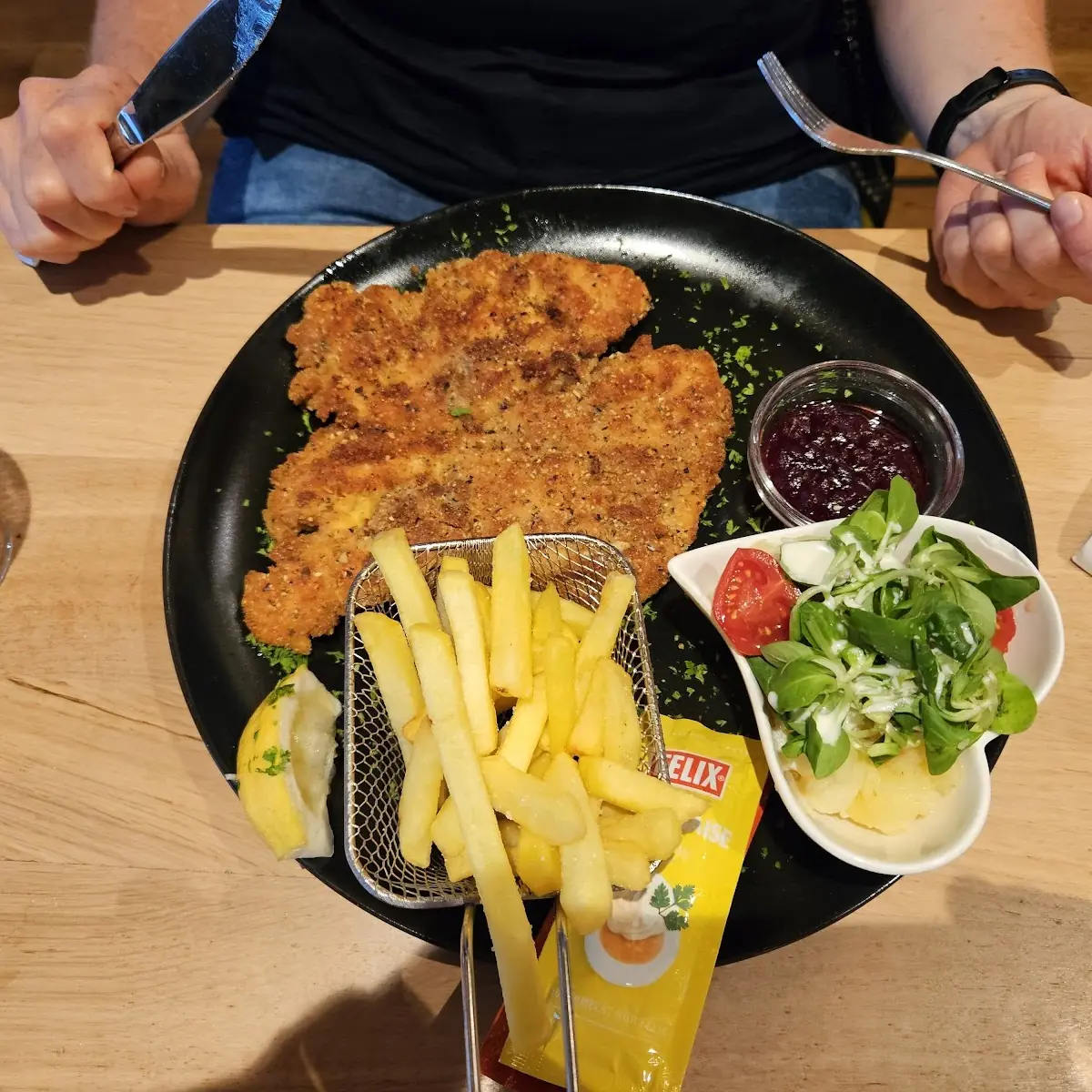 Putenschnitzel Mit Kürbiskernpanade