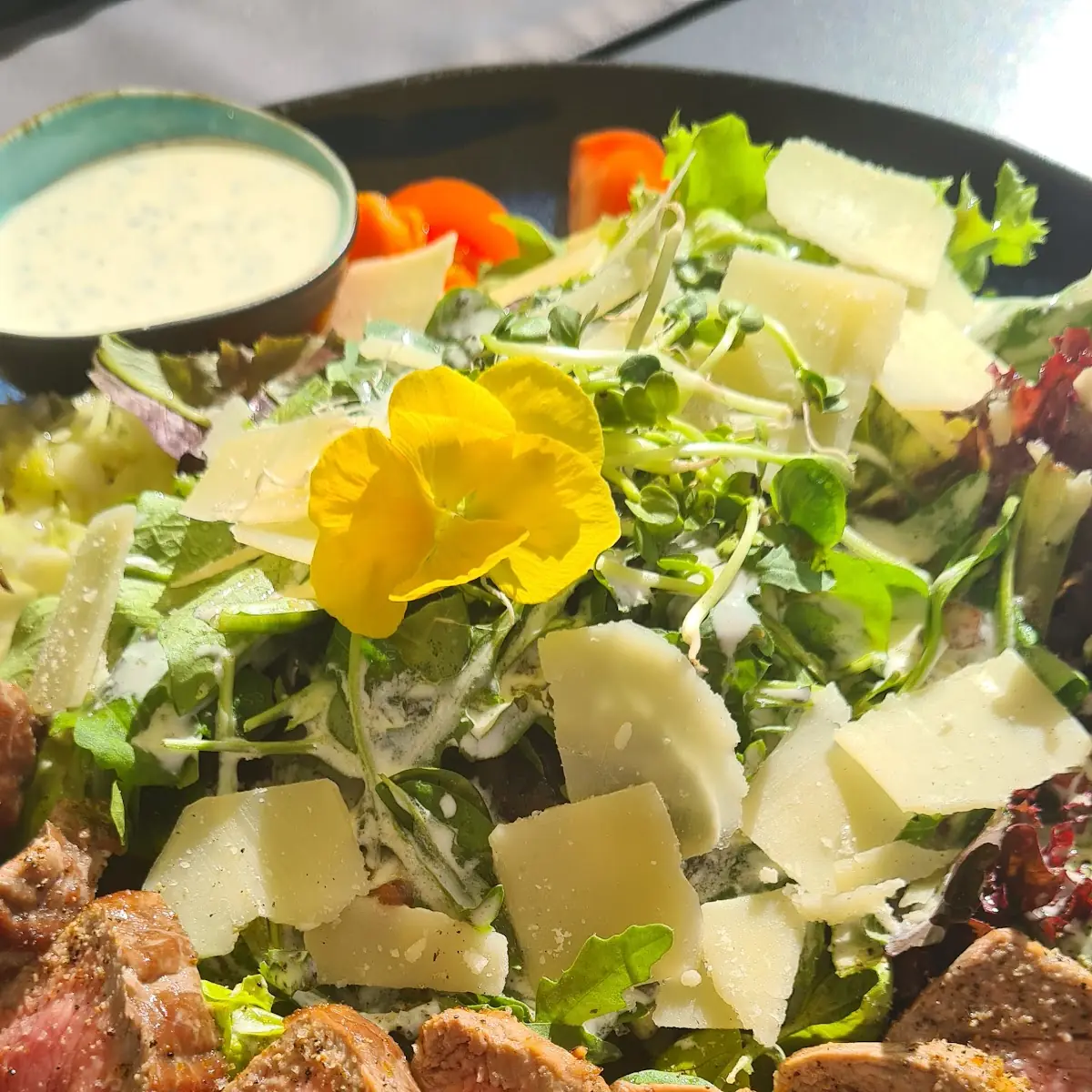 Salat Mit Rinderfilet