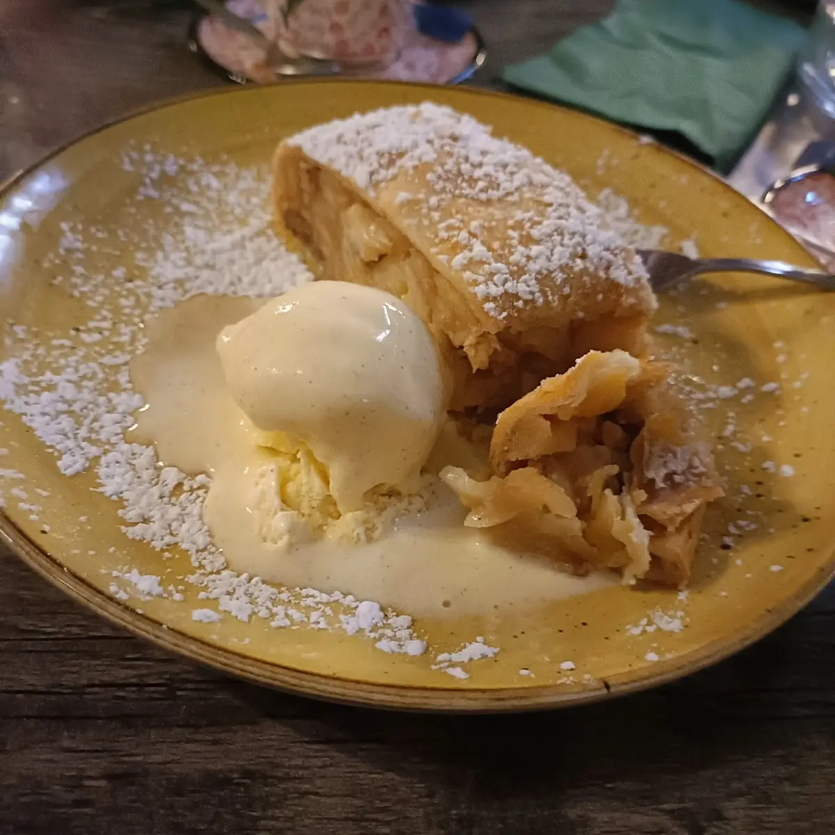 Strudel Con Gelato