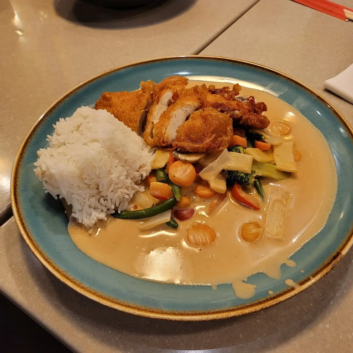Ente In Erdnuss-sauce