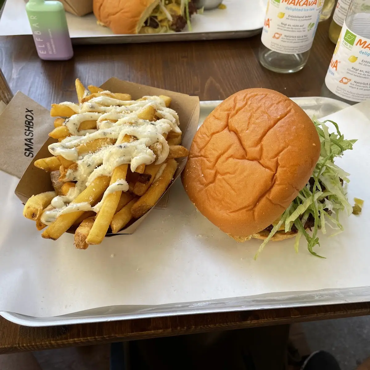 Smashed Cheeseburger