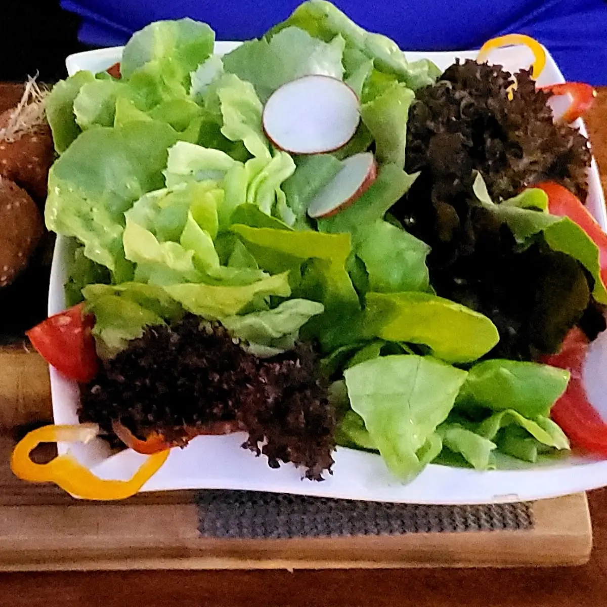 Gemischter Salat Mit Risottobälchen