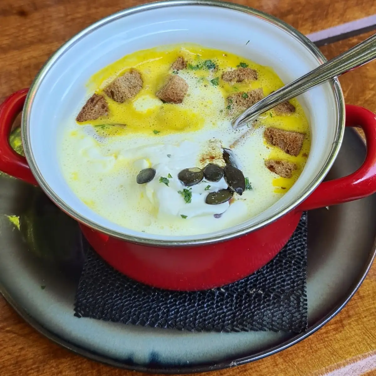 Kürbissuppe