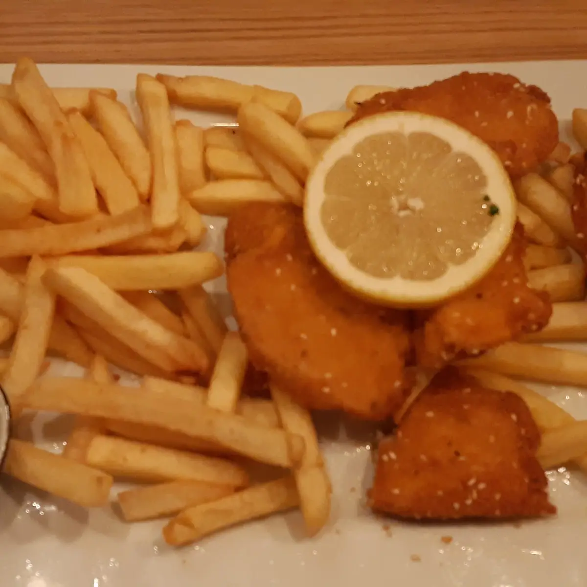 Putenstreifen Mit Pommes