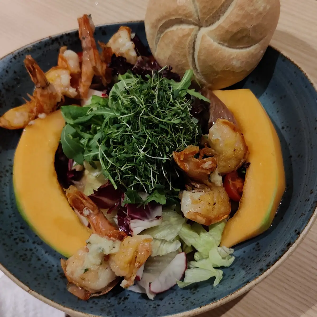 Salat Mit Shrimps