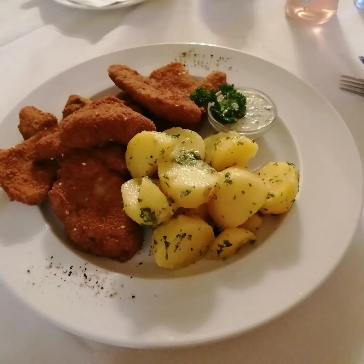 Gebackene Steinpilze Mit Petersielerdäpfel