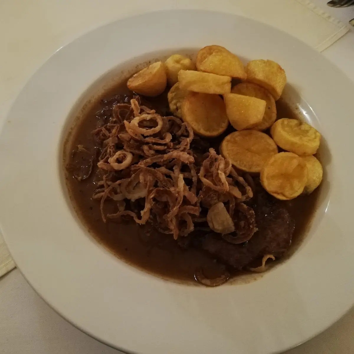Zwiebelrostbraten
