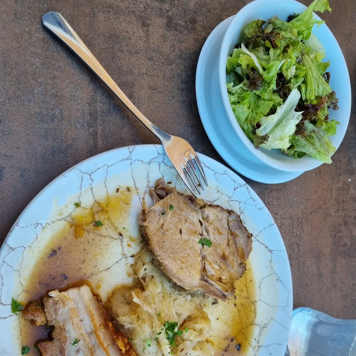 Schweinsbraten Mit Sauerkraut