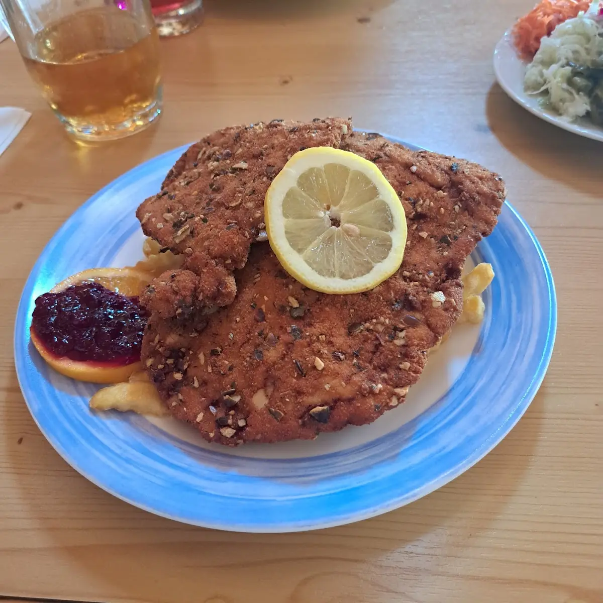 Schnitzel Mit Kürbiskernpanade