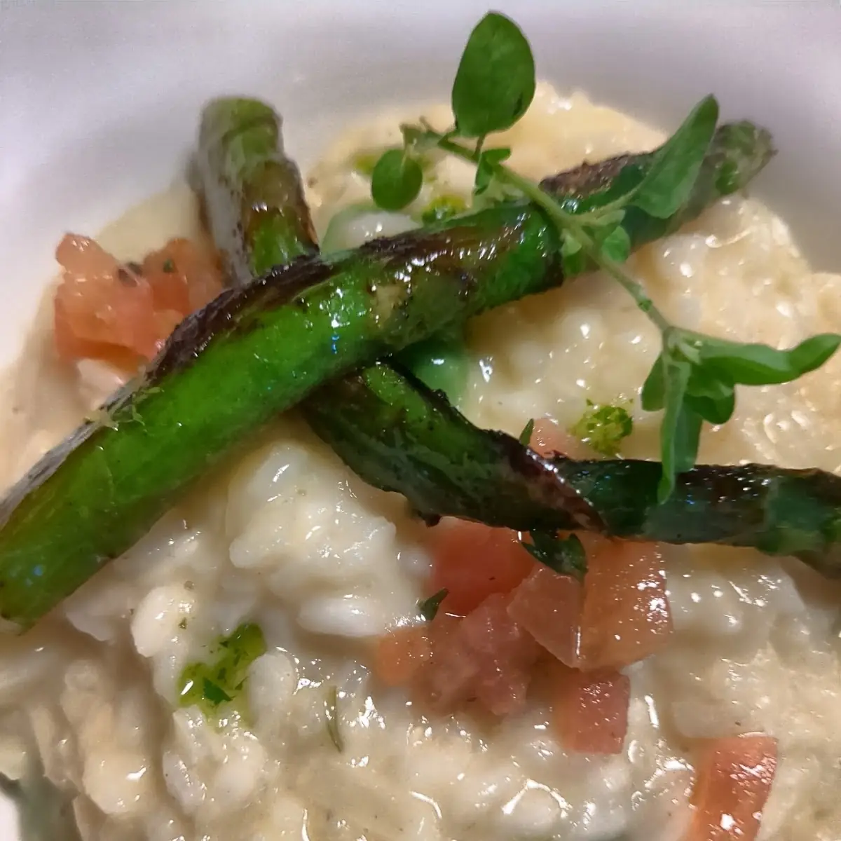 Spargelrisotto