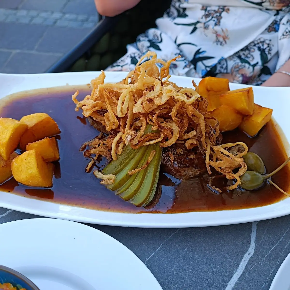 Zwiebelrostbraten