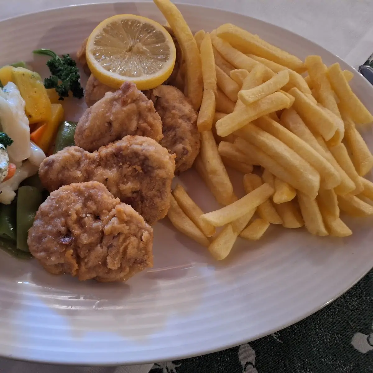 Gebackene Schweins Medallions