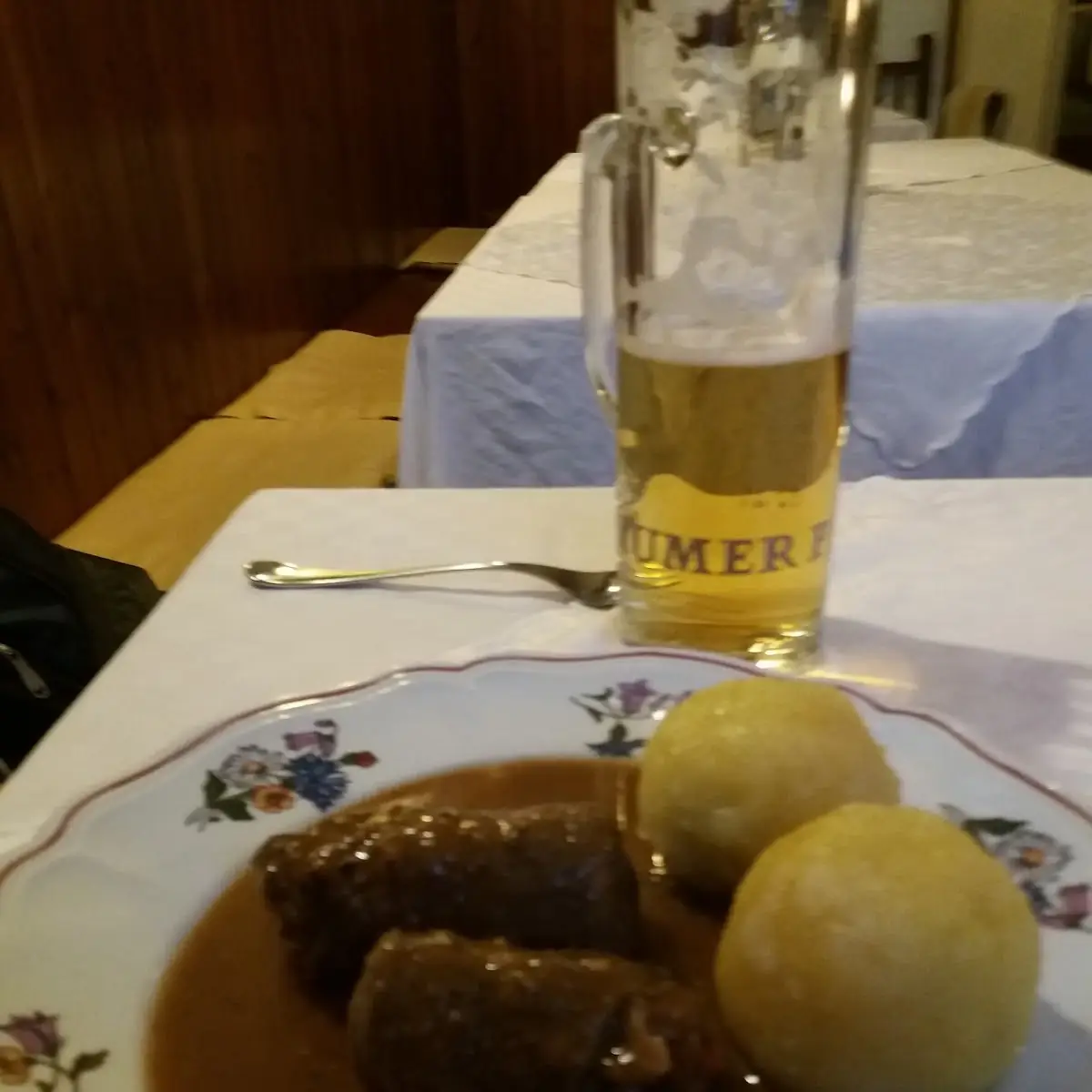 Rindsrouladen Mit Erdäpfelknödel