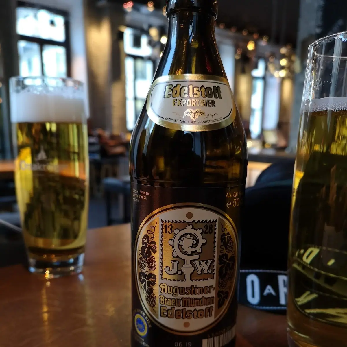 Augustiner Edelstoff Glasflasche 0 5l