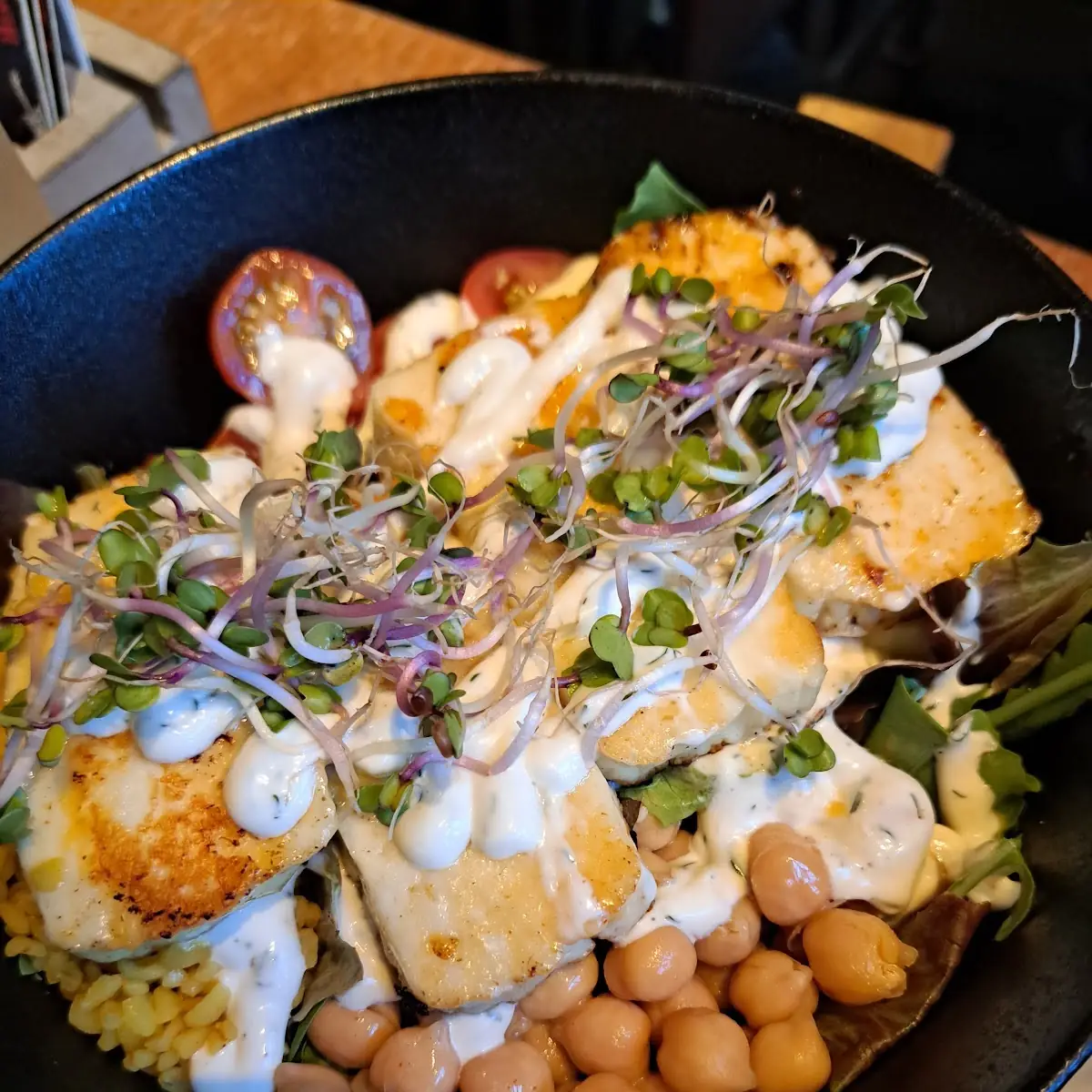 Halloumi Bowl
