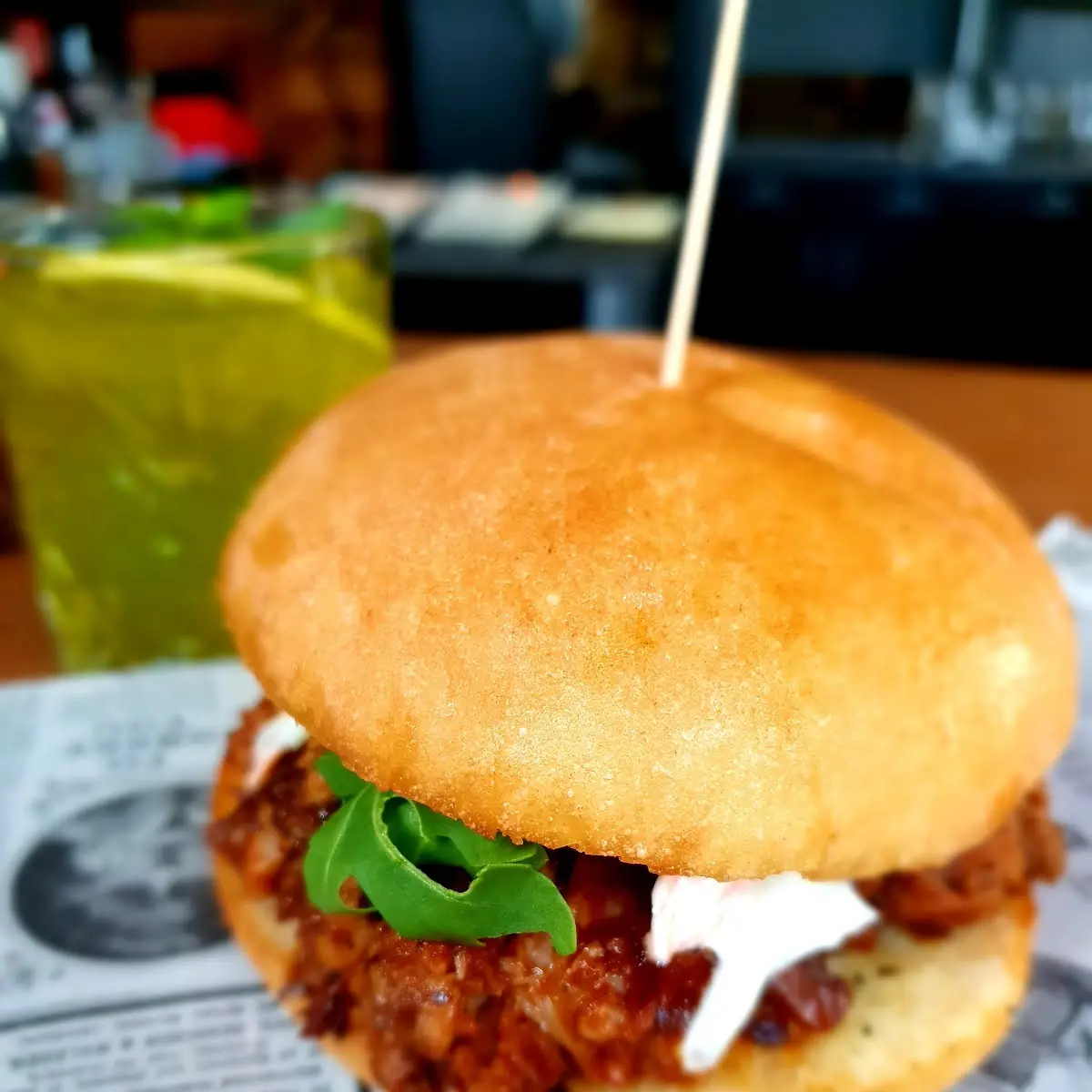 Pulled Pork Burger