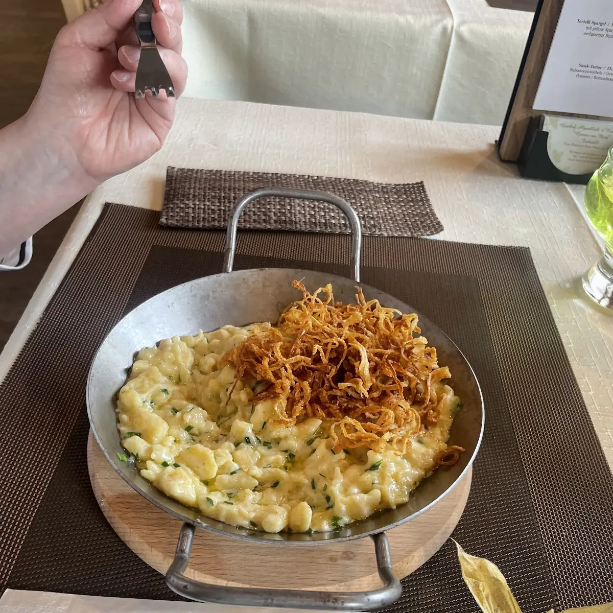 Käsespätzle, Gasthof Alpenblick