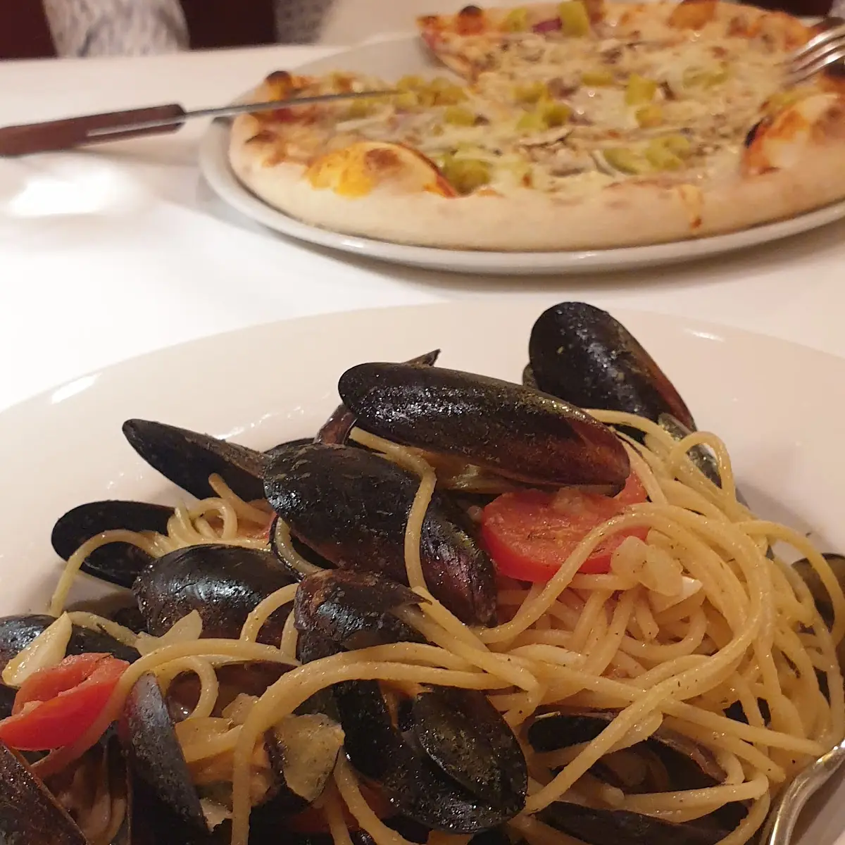 Spaghetti Miesmuscheln
