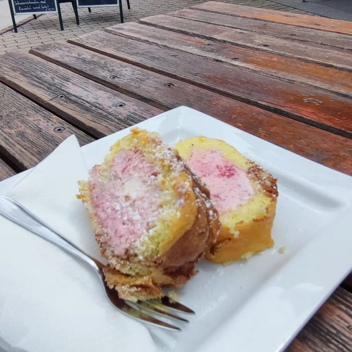 Himbeerroulade