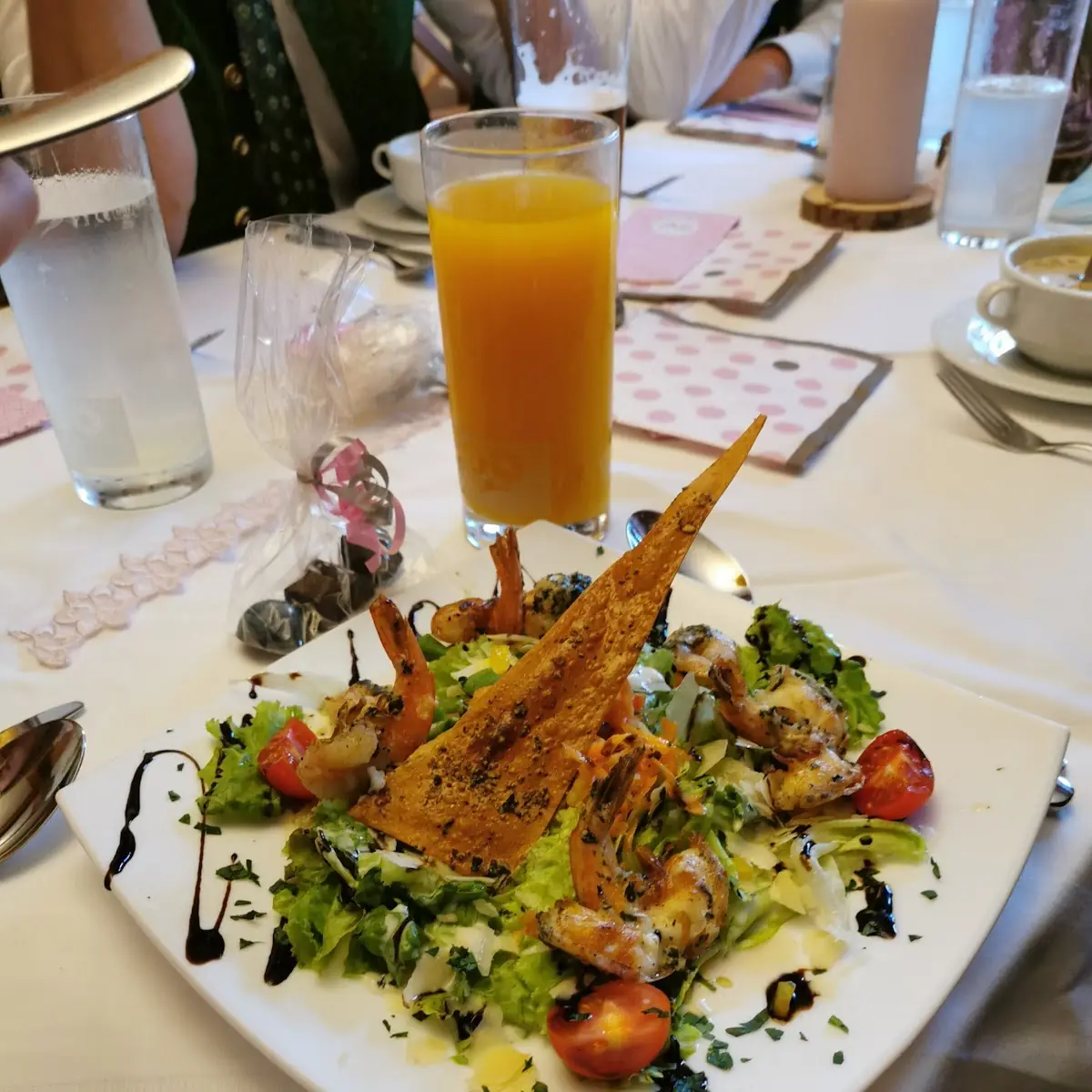 Vorspeise Salat Mit Garnelen