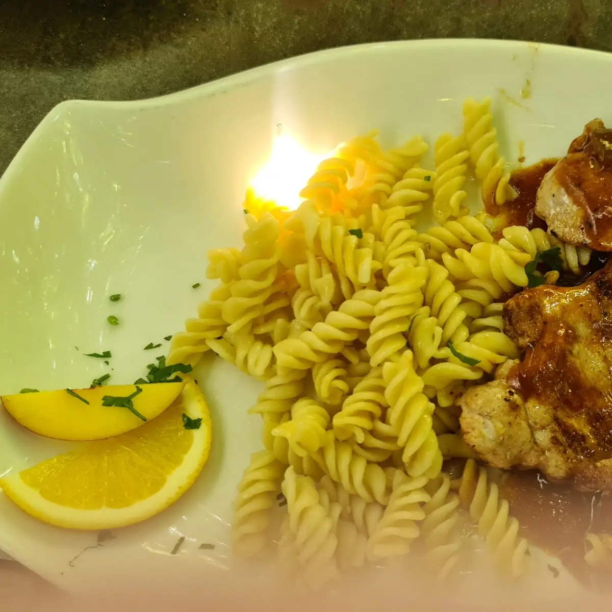 Zigeunerschnitzel Mit Nudeln