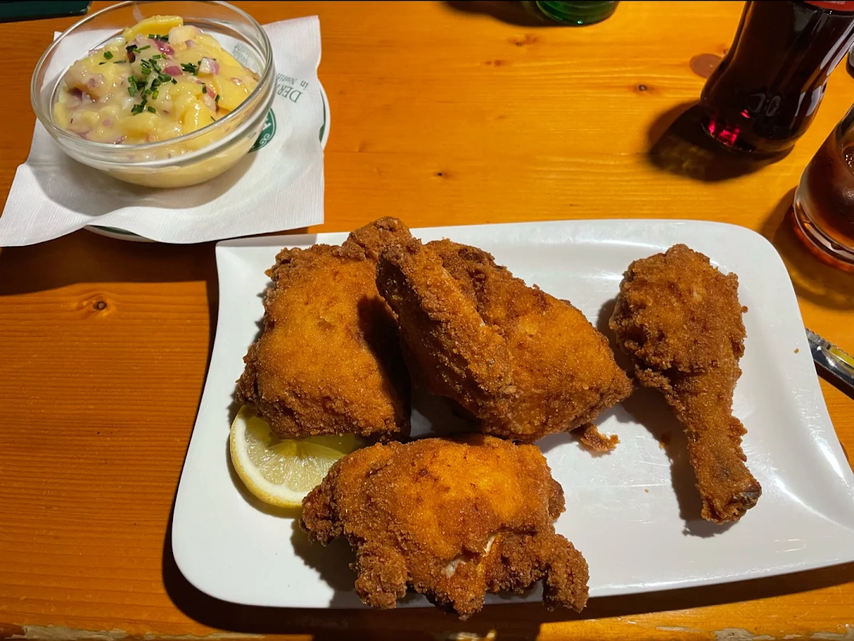 Backhendl Mit Kartoffelsalat