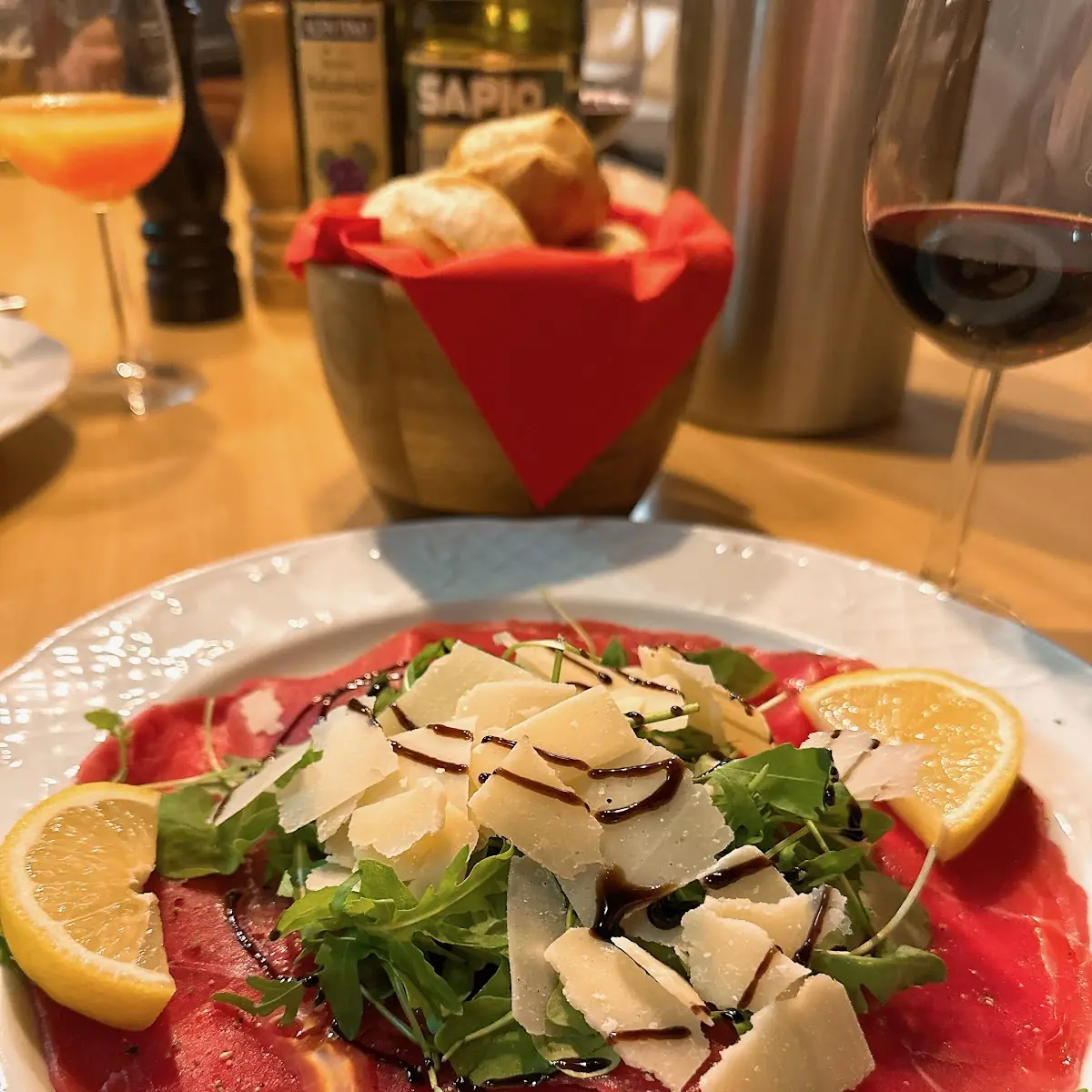 Carpaccio Di Manzo Salat