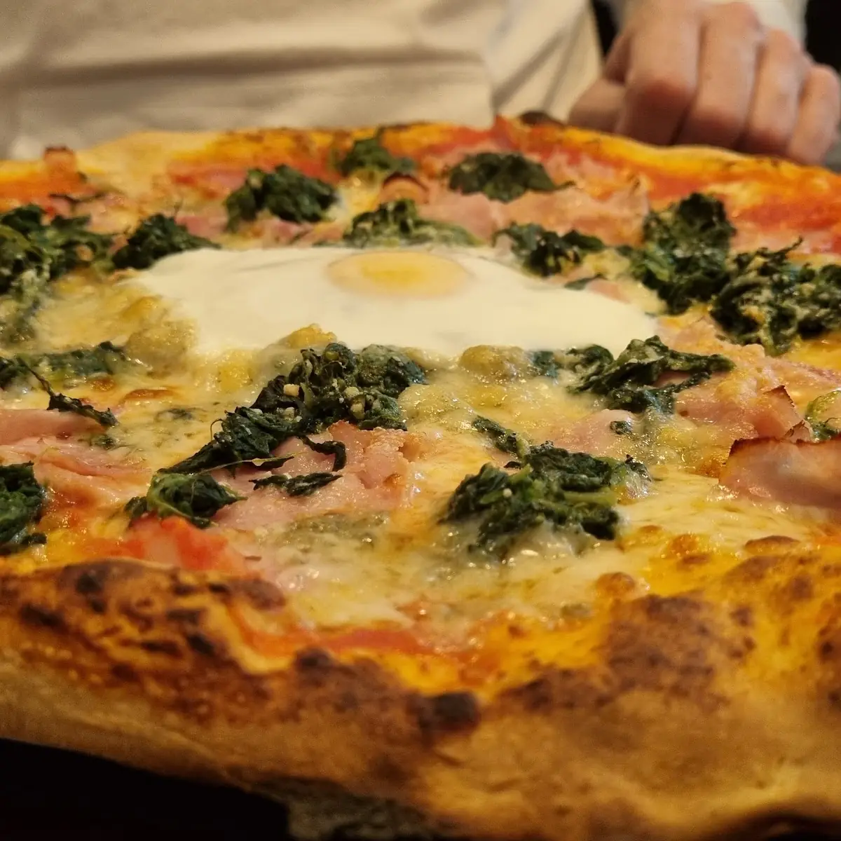 Italiana With Spinach Pizza