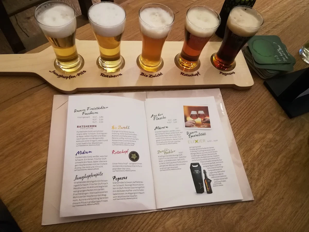 Kleine Gläser - Degustation