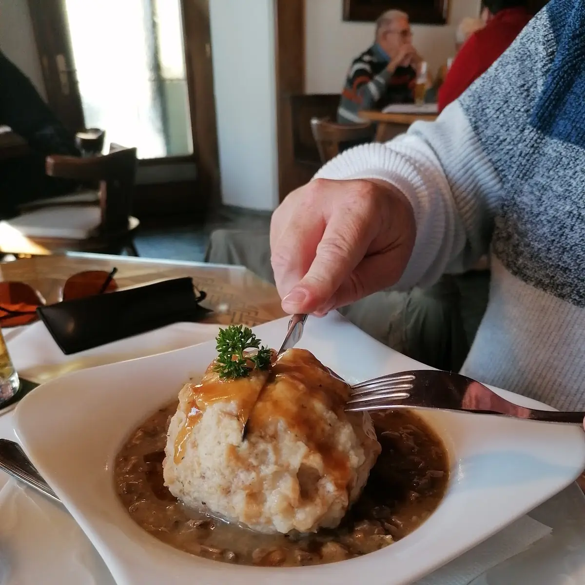 Beuschel Mit Knödel