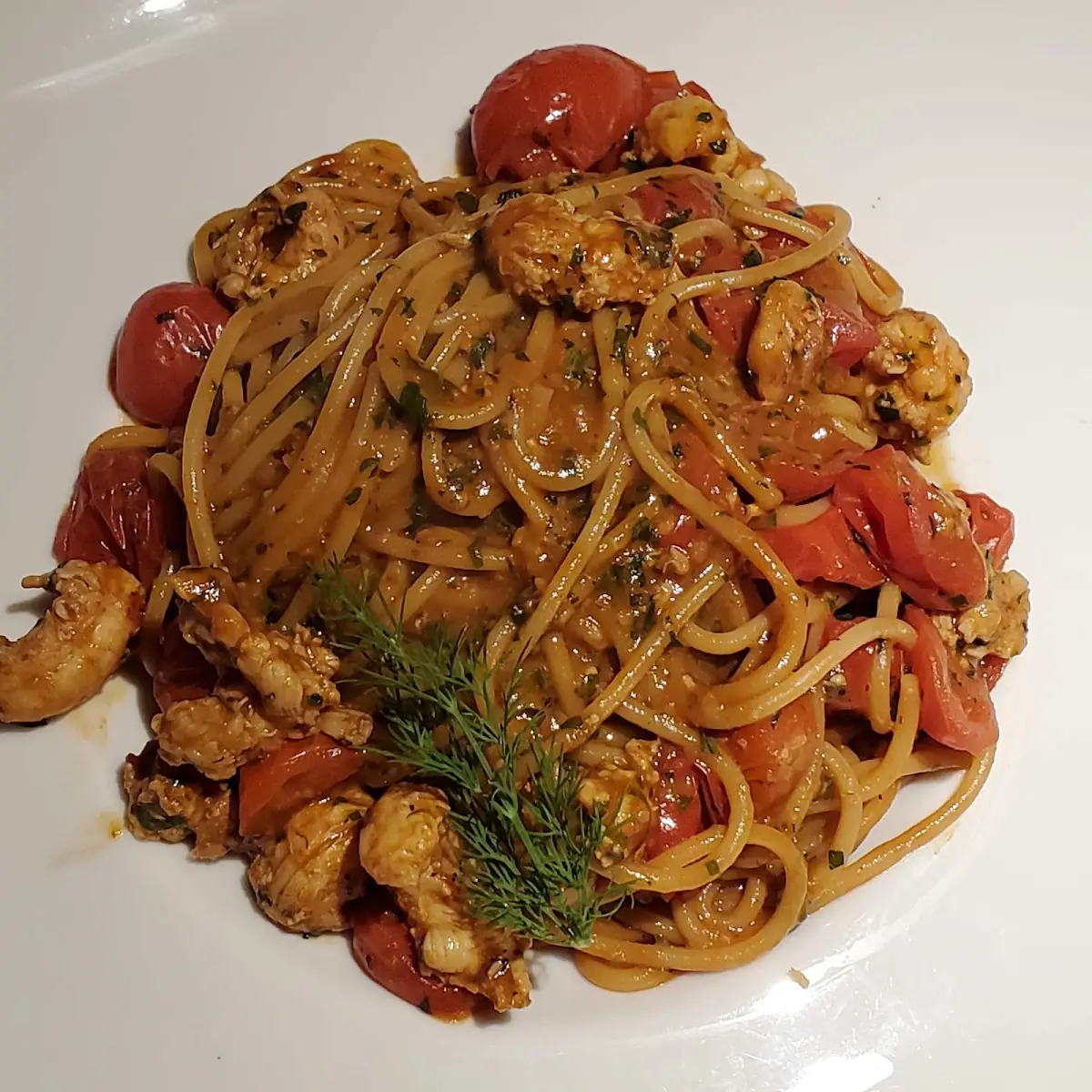 Scampi Pasta