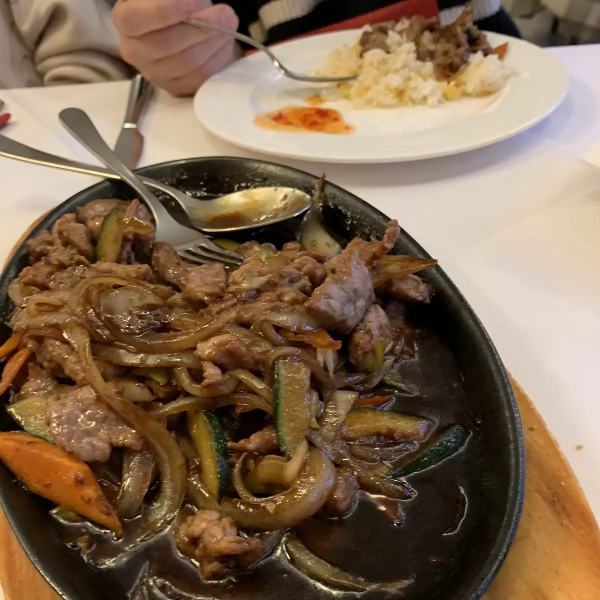 Zwiebel Beef