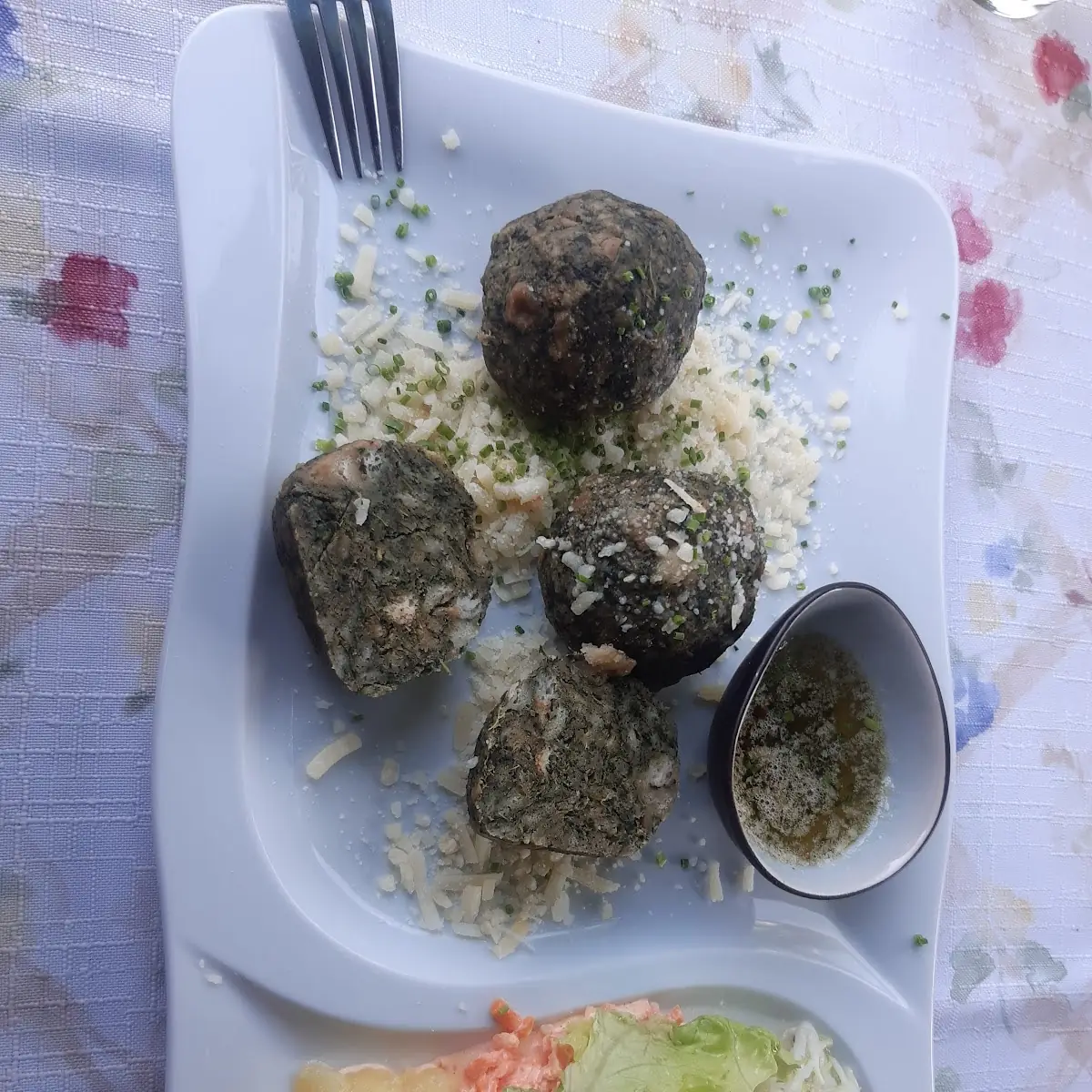 Unkraut Knödel