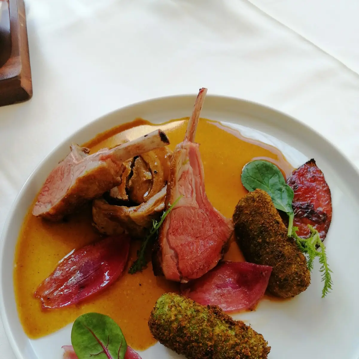 Lammbrust Und Rücken