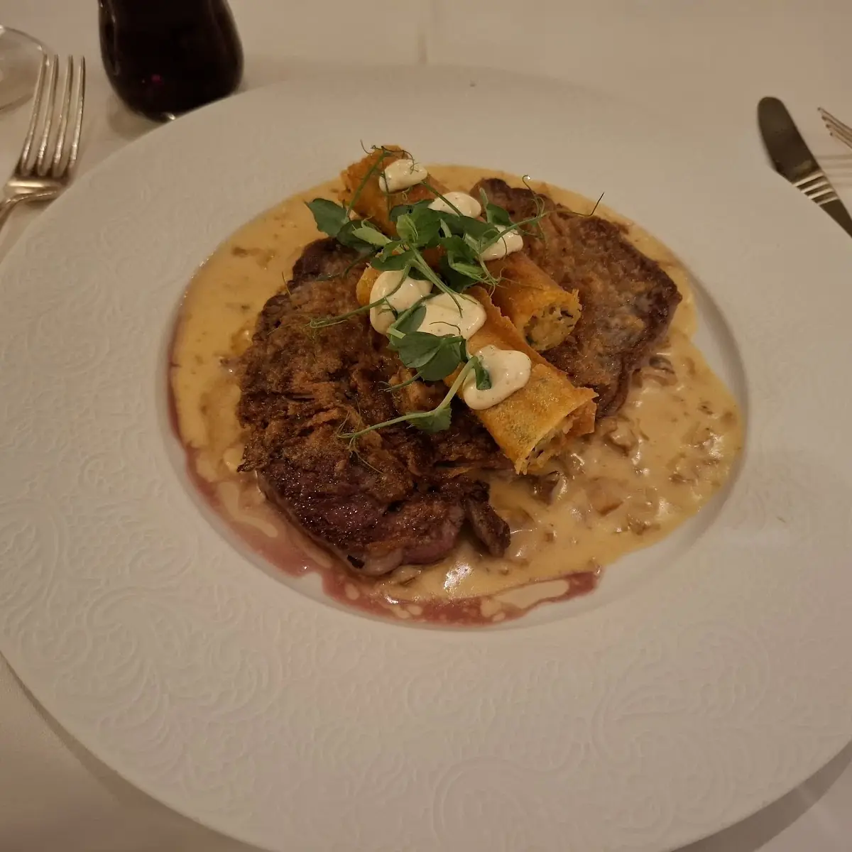 Rostbraten Mit Eierschwammerln