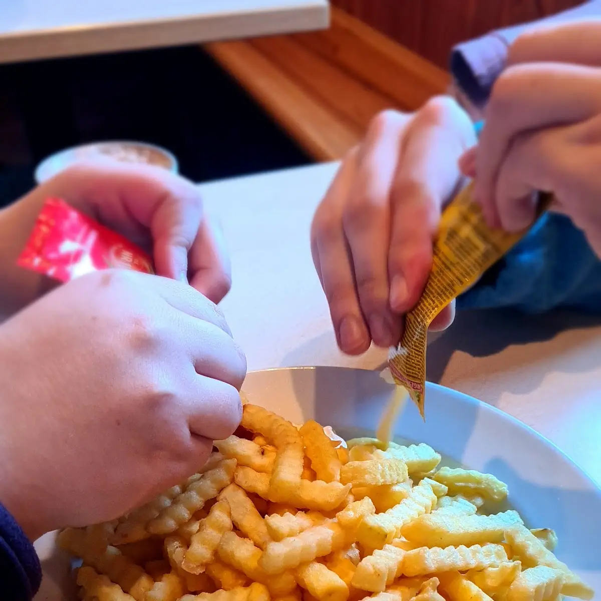 Große Pommes Frites
