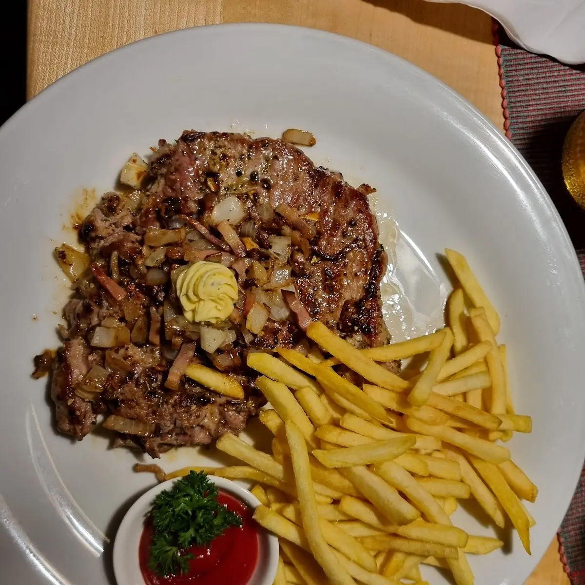 Holzfäller Steak
