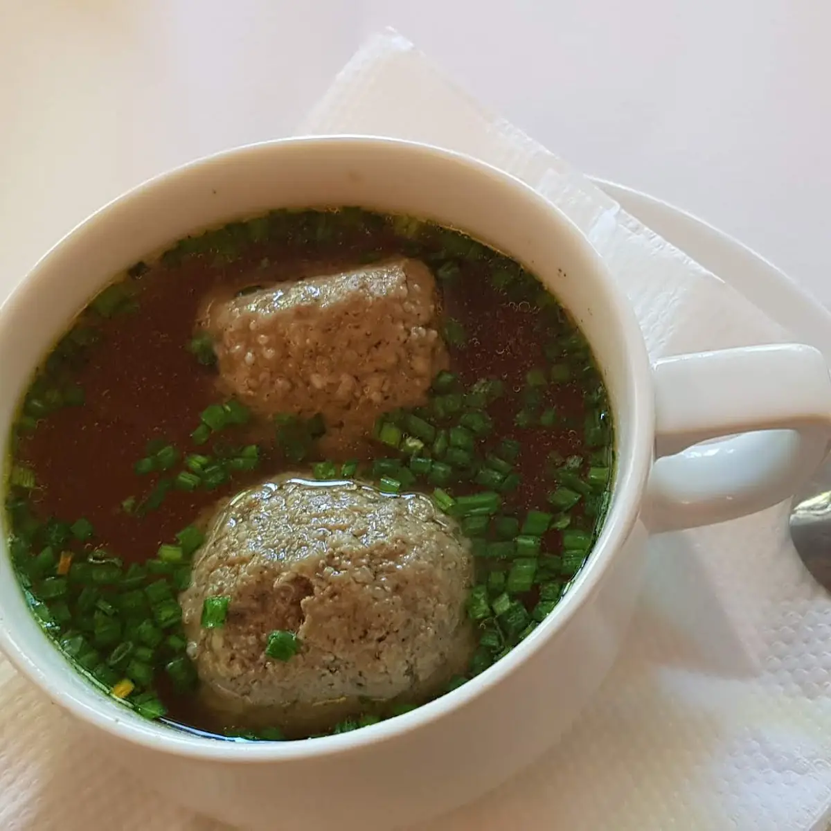 Leberknödel Suppe