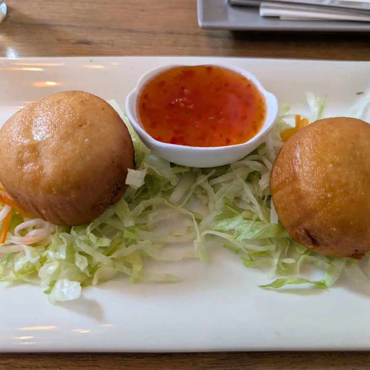 Bánh Bao Chiên Gebackene Bao-teigtaschen