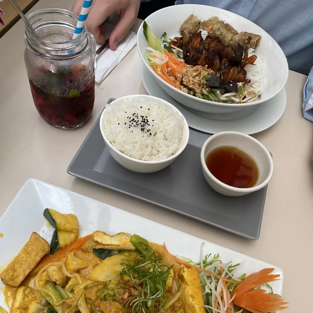 Cà Ry Vàng Gelbes Curry Mit Reis