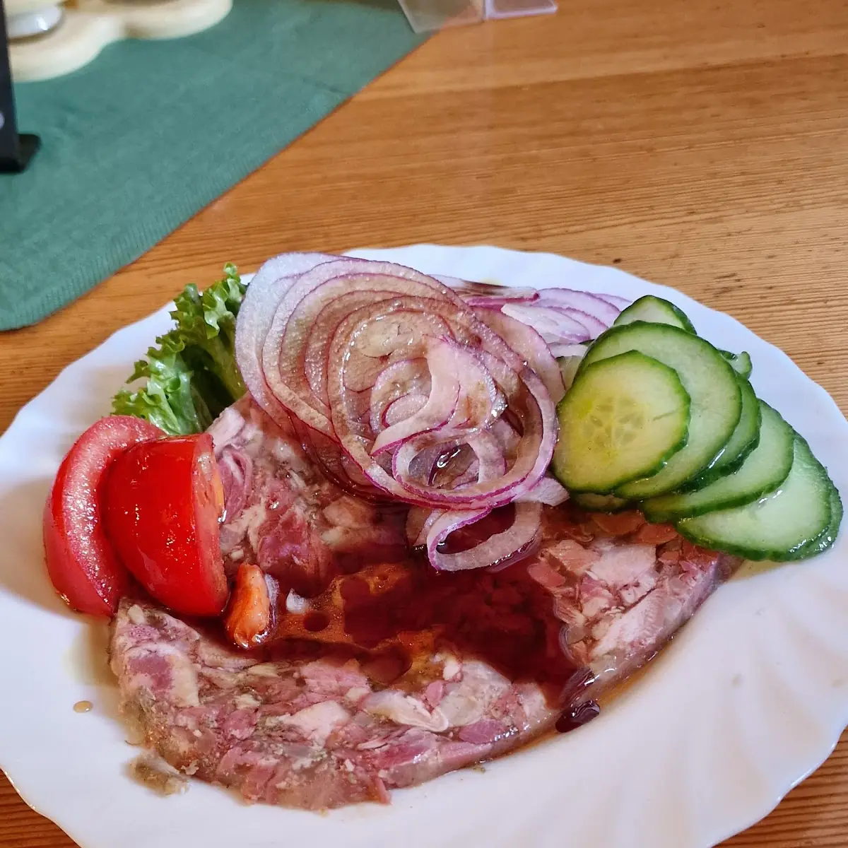 Presswurst In Essig Und Öl