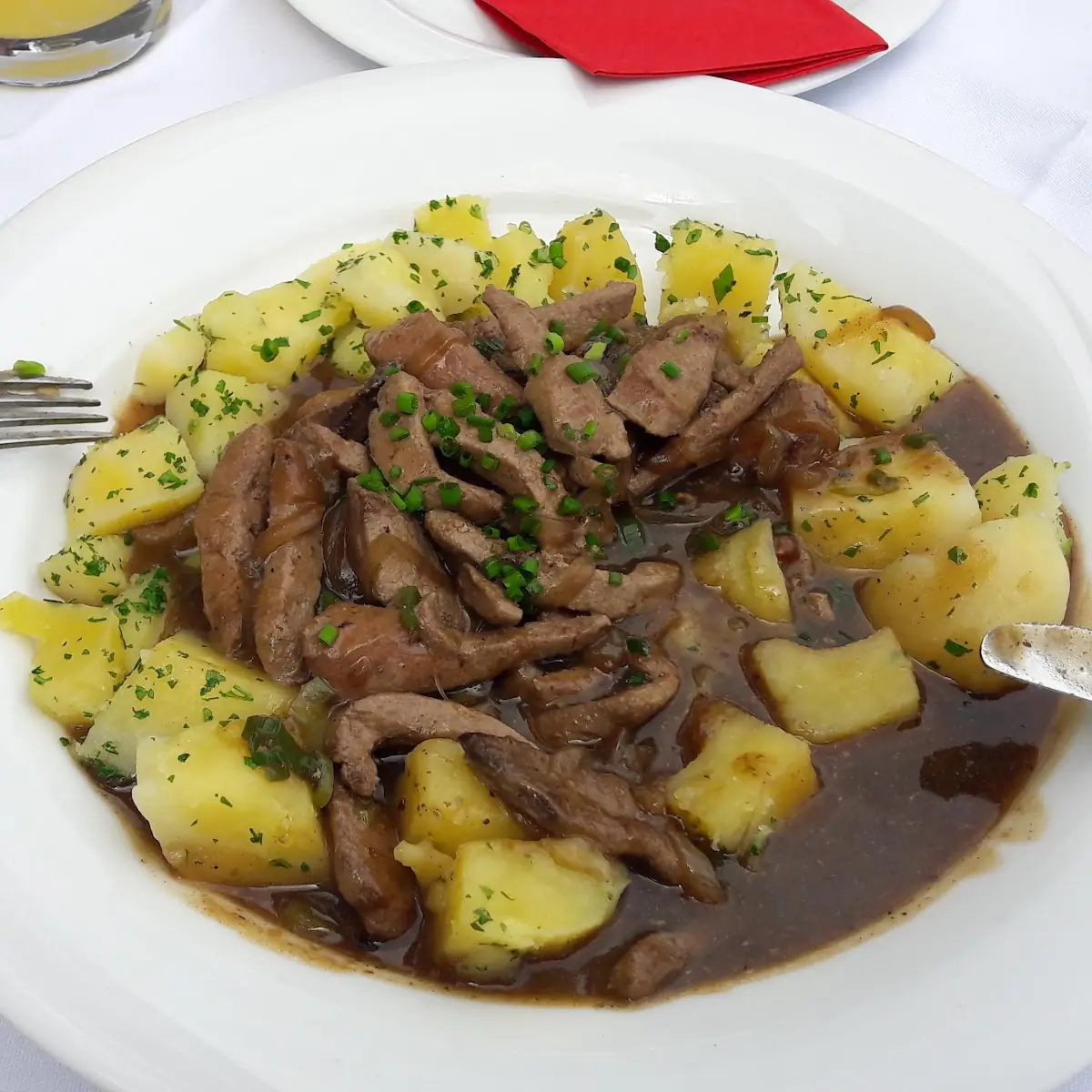 Geröstete Leber