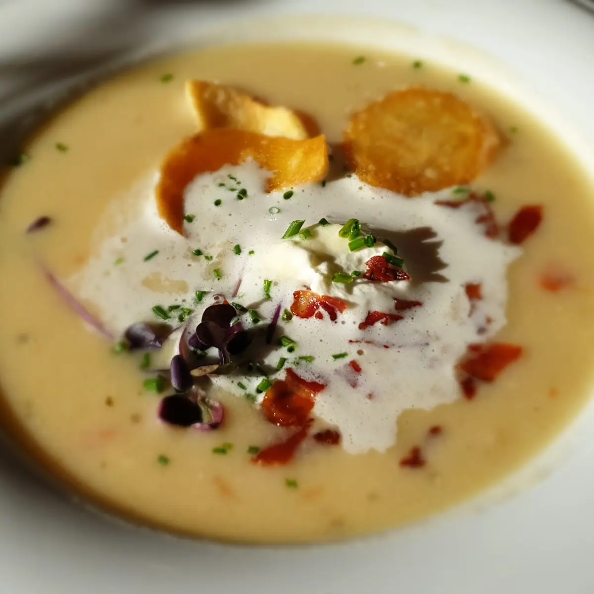 Kartoffel Creme Suppe