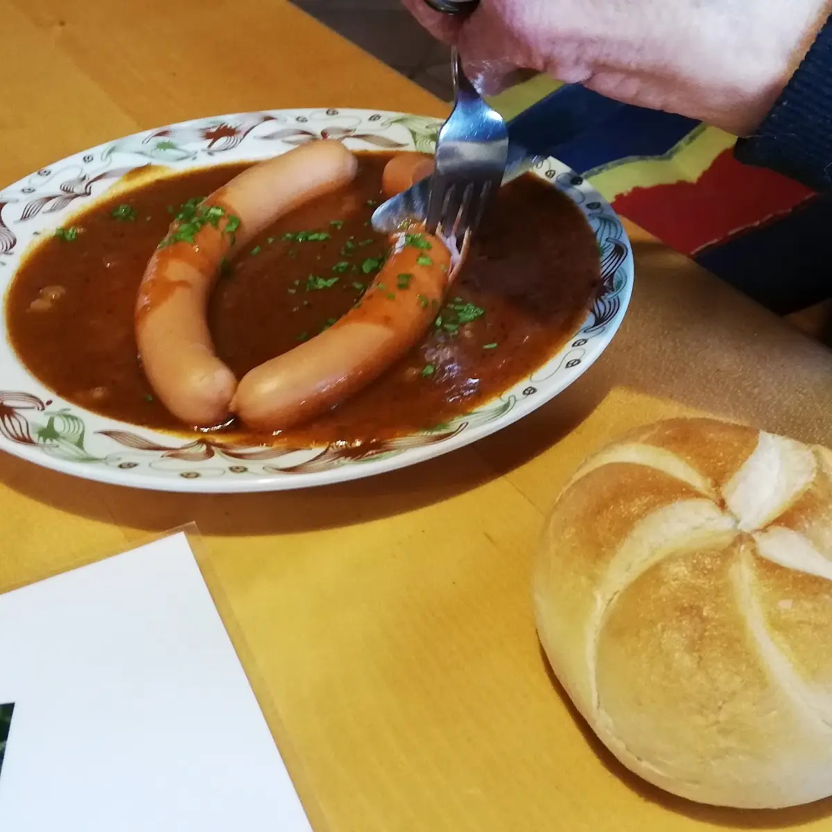 Würstel Mit Saft