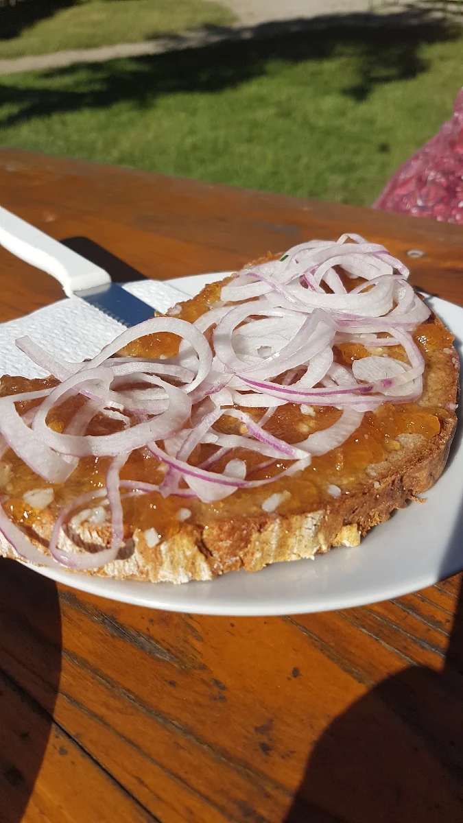 Bradlfettbrot Mit Zwiebel