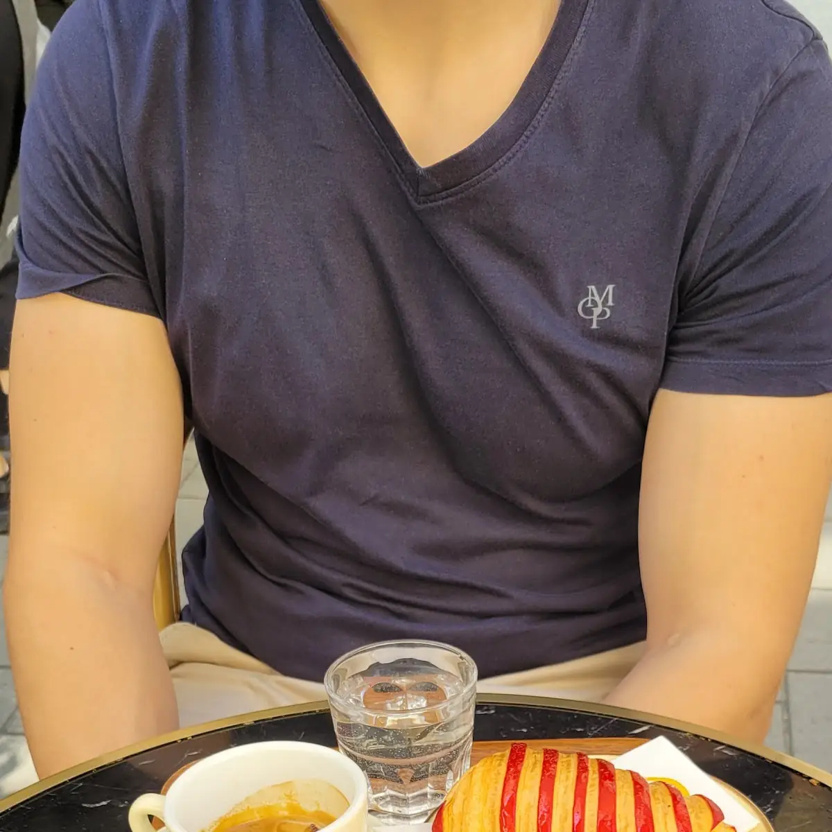 Cappuccino Und Croissant