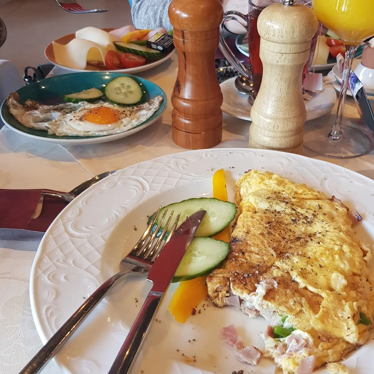 Omelette Prosciutto