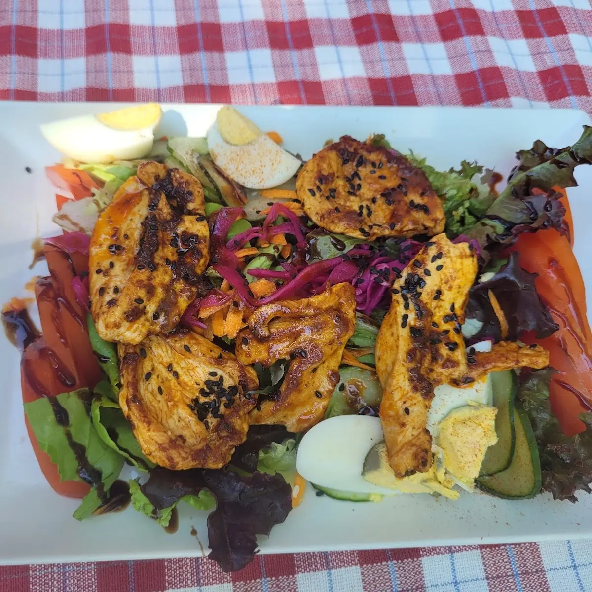 Salat with Chiken
