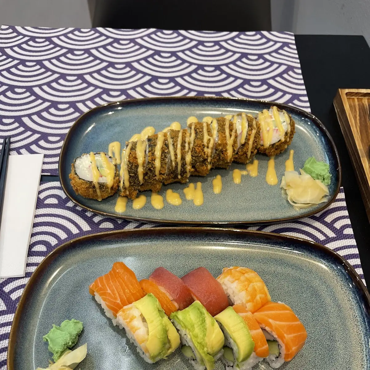 Dragon Roll Crispy Salmon Roll